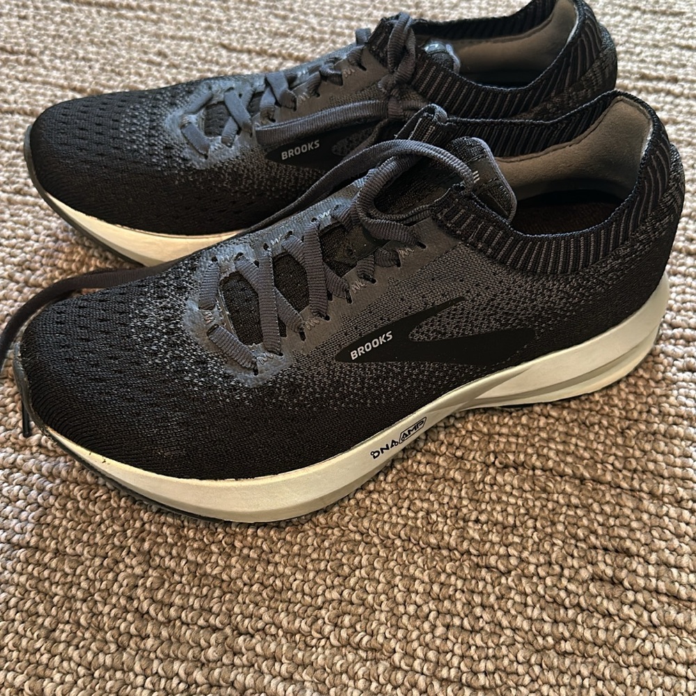 Brooks Charcoal Athletic Sneakers
